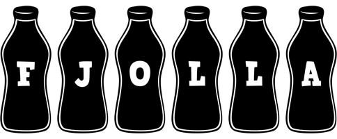 Fjolla bottle logo