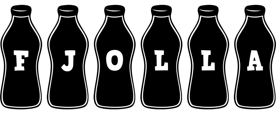Fjolla bottle logo
