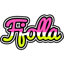 Fjolla candies logo