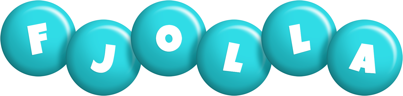 Fjolla candy-azur logo