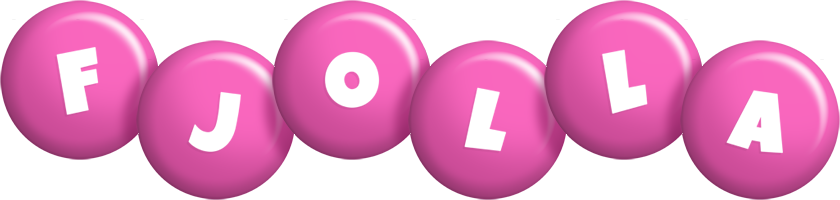 Fjolla candy-pink logo