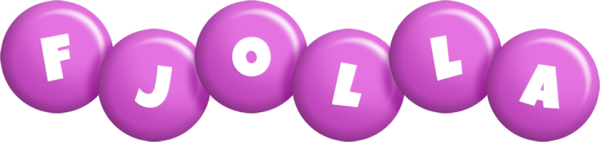 Fjolla candy-purple logo