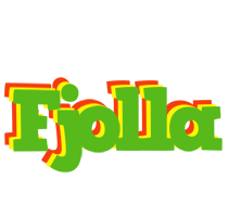 Fjolla crocodile logo