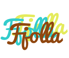 Fjolla cupcake logo