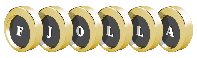 Fjolla gold logo