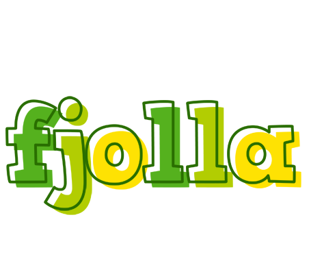 Fjolla juice logo