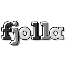 Fjolla night logo