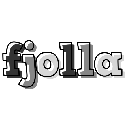 Fjolla night logo