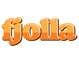 Fjolla orange logo