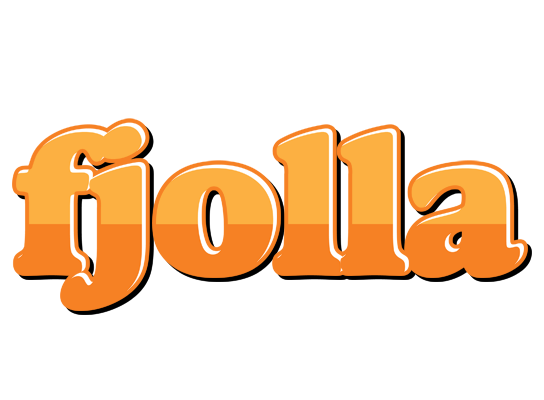 Fjolla orange logo