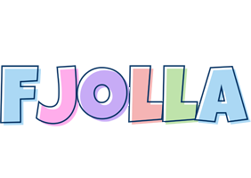 Fjolla pastel logo