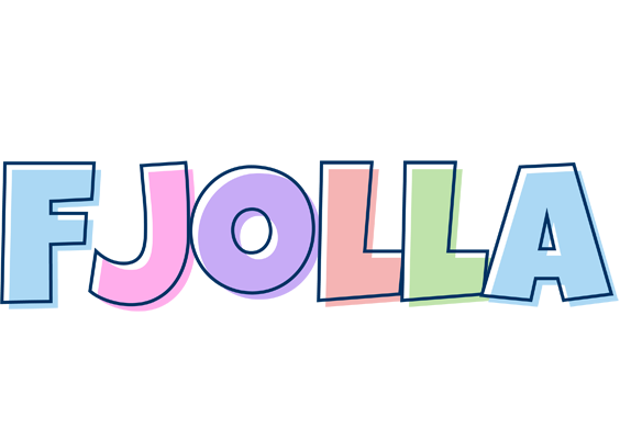 Fjolla pastel logo
