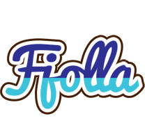 Fjolla raining logo