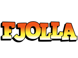 Fjolla sunset logo