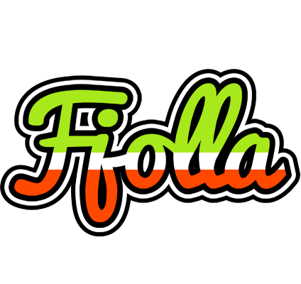 Fjolla superfun logo