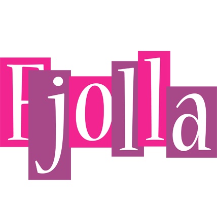 Fjolla whine logo
