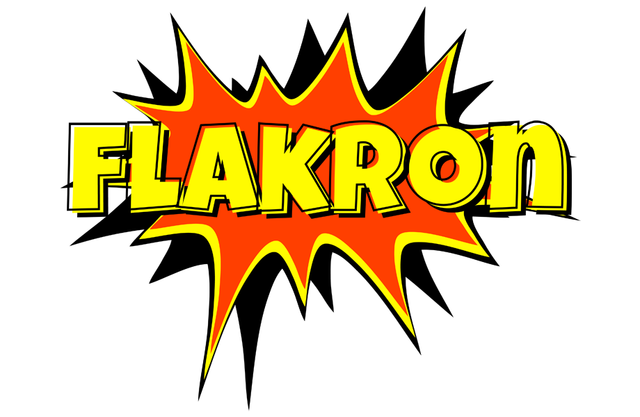 Flakron bazinga logo
