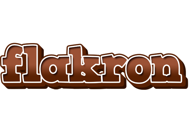 Flakron brownie logo