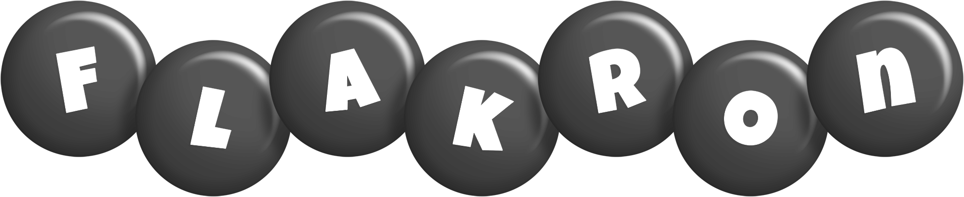 Flakron candy-black logo