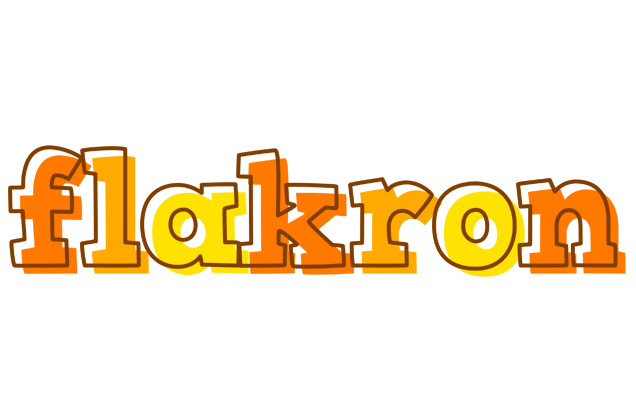 Flakron desert logo