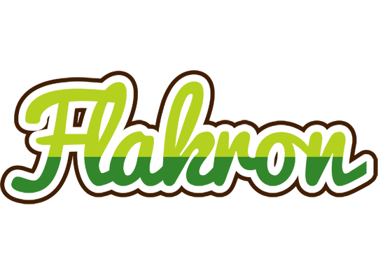 Flakron golfing logo
