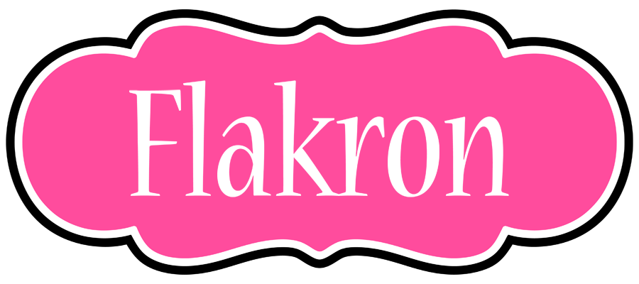 Flakron invitation logo