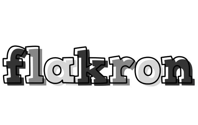 Flakron night logo