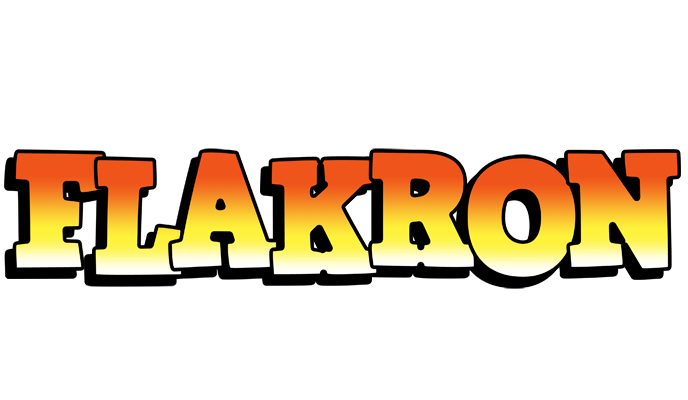 Flakron sunset logo