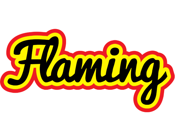 FLAMING logo effect. Colorful text effects in various flavors. Customize your own text here: https://www.textgiraffe.com/logos/flaming/
