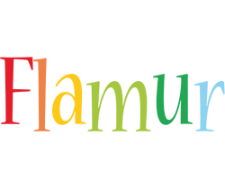 Flamur birthday logo