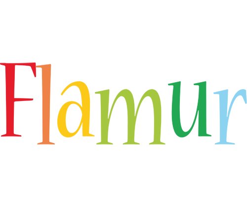 Flamur birthday logo