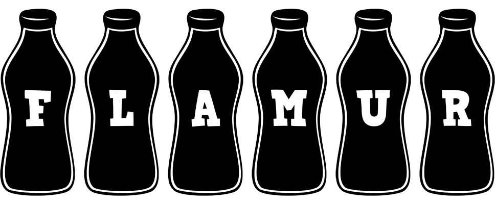 Flamur bottle logo