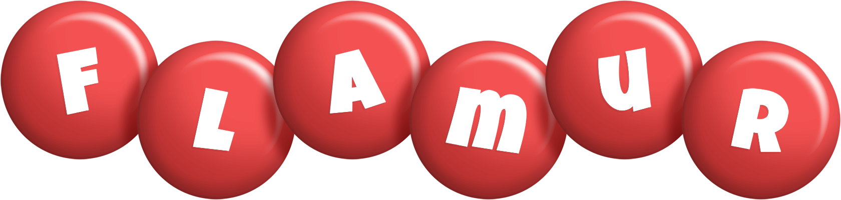 Flamur candy-red logo
