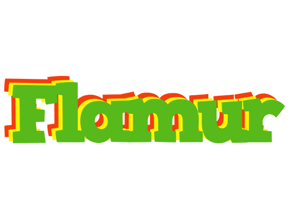 Flamur crocodile logo