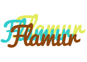 Flamur cupcake logo