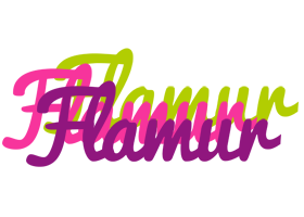 Flamur flowers logo