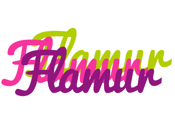 Flamur flowers logo