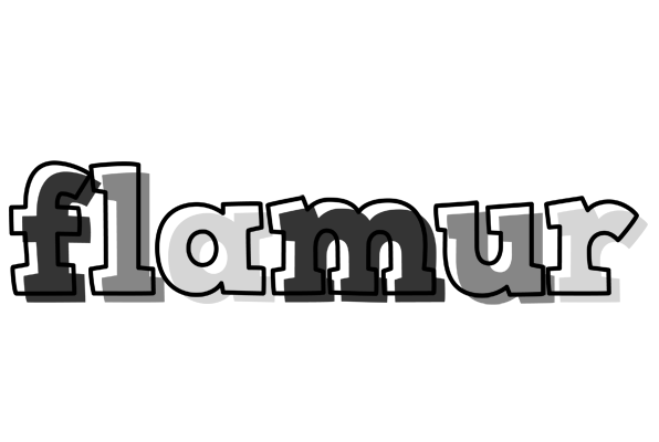Flamur night logo