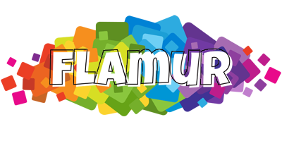 Flamur pixels logo