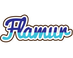 Flamur raining logo