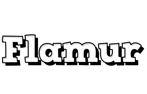 Flamur snowing logo