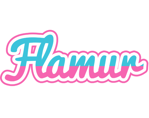 Flamur woman logo