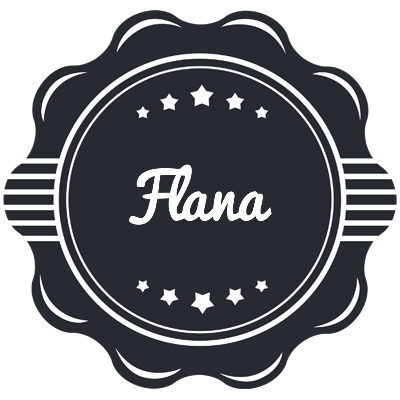 Flana badge logo