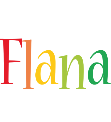 Flana birthday logo