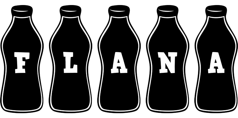 Flana bottle logo