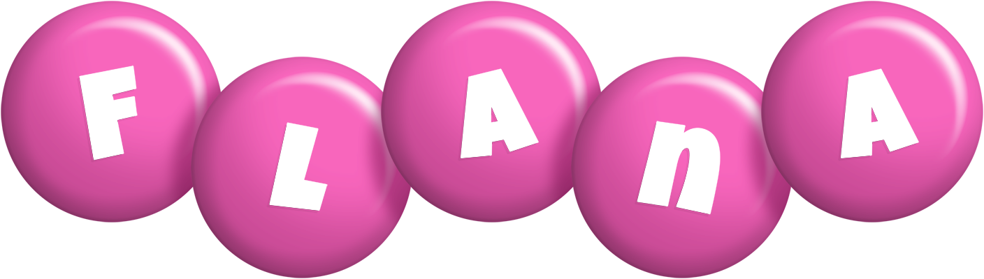 Flana candy-pink logo