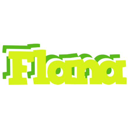 Flana citrus logo