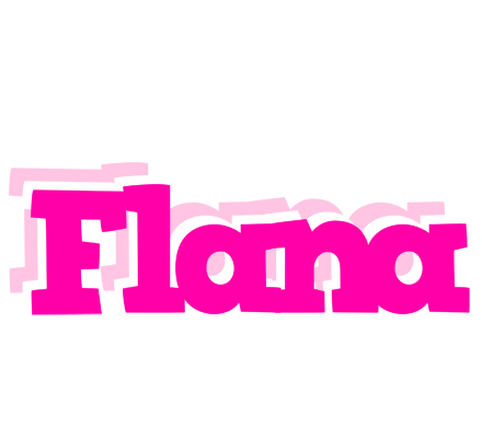 Flana dancing logo