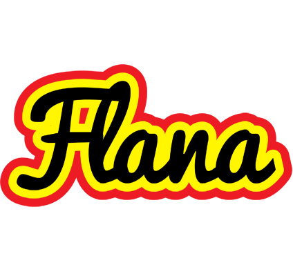 Flana flaming logo