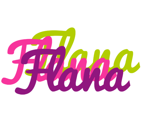 Flana flowers logo